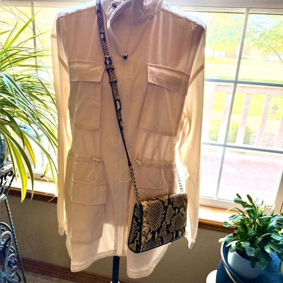 Michael Kors Snake Print Crossbody Bag - Picture 3 of 14